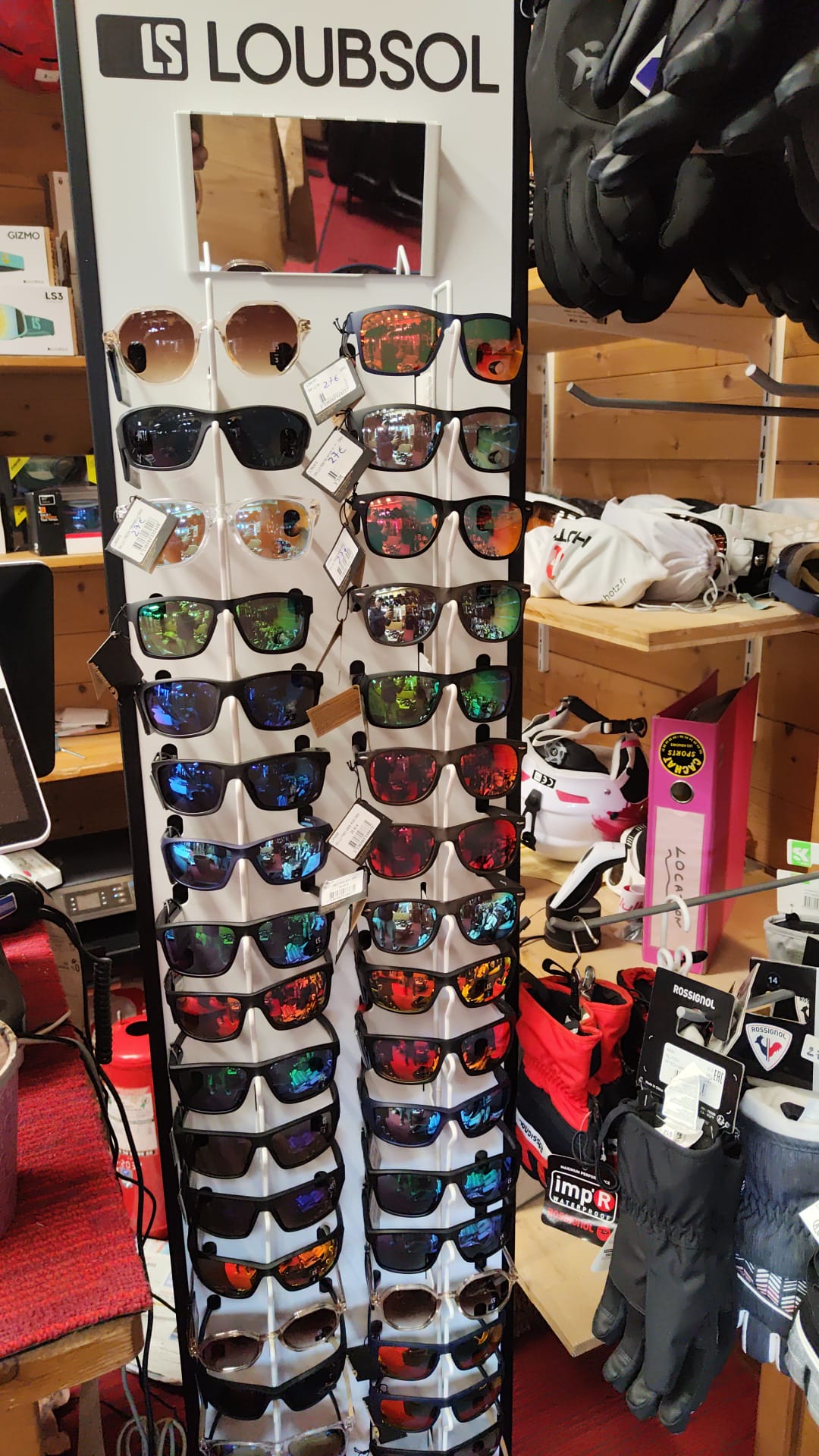 Vente d'accessoires et équipements de ski aux Houches